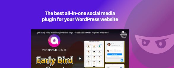 WP Social Ninja Pro v4.2.2 – WordPress 插件