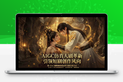 AIGC 仿真人短剧创作革新，解锁仙侠爱恋全新呈现，一键出高质场景，零门槛打造爆款剧集