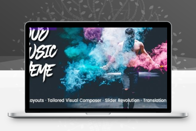 Loud v2.6.93 – 一款面向音乐行业的现代 WordPress 主题