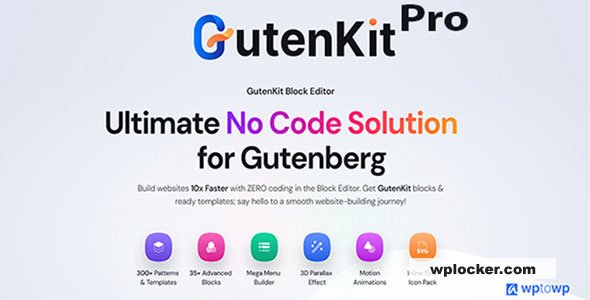 GutenKit Blocks Pro v2.3.9 – Gutenberg页面构建器模块
