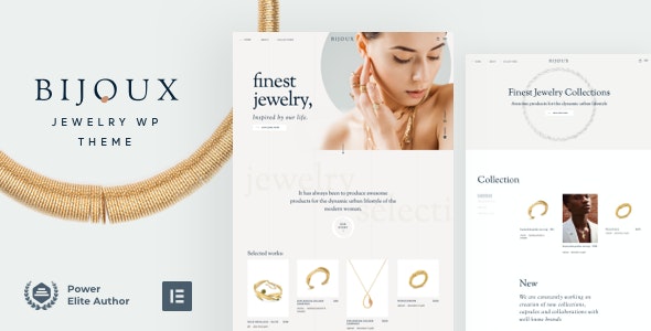 Bijoux v52 – 手工珠宝 WooCommerce 商店主题